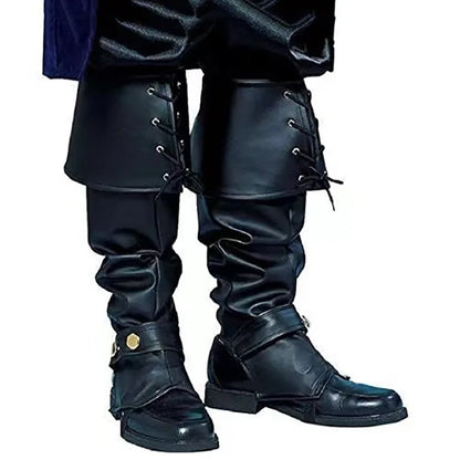 Medieval Viking Gothic Cosplay Shoes – Renaissance Warrior Knight Costume Footwear for Men & Women, Halloween & Carnival Party