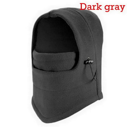 Unisex Winter Thermal Balaclava Hat – Waterproof Fleece Hood & Neck Warmer for Hiking & Outdoor Use