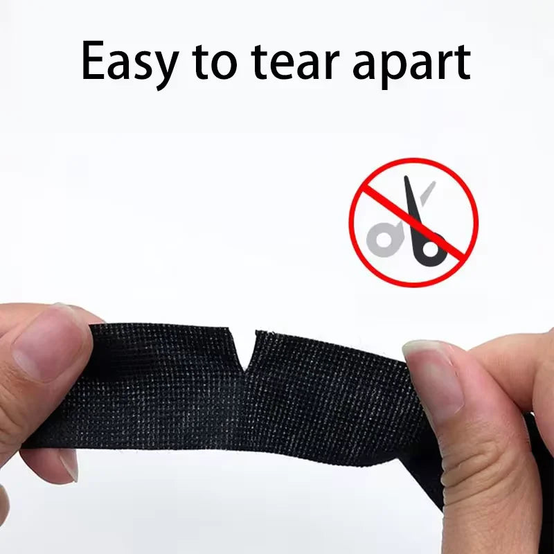 15M Heat-Resistant Flame-Retardant Cloth Tape - Coroplast Adhesive Tape for Car Cable Harness & Wiring Loom Protection