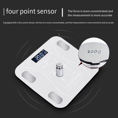 LED Smart Body Fat Scale — Bluetooth Digital Weight & Body Composition Scale with App Sync for Weight Loss