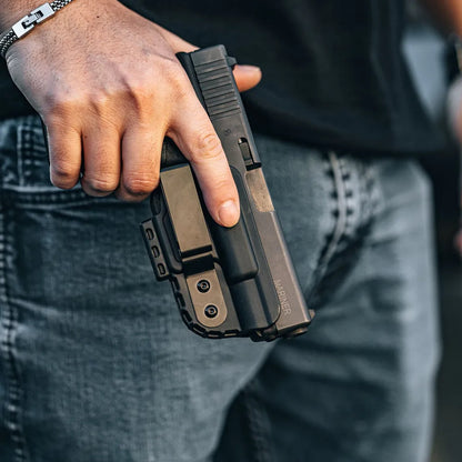 9MM IWB Holster – Ambidextrous Concealed Carry for Glock 19, 17, 22, 26 (G22, G19, G17, G26)