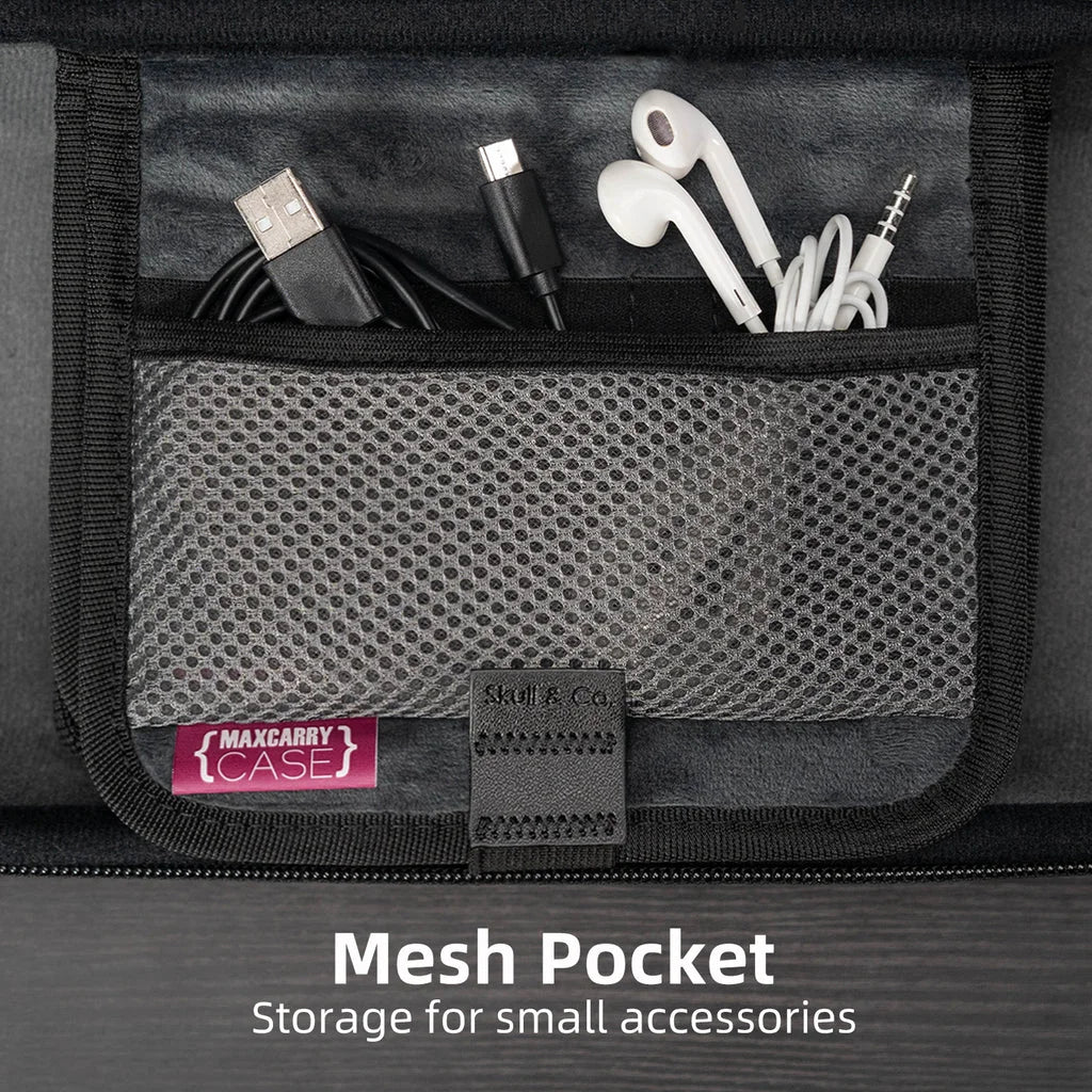 Skull & Co. MaxCarry Travel Case – Protective Carrying Bag for Steam Deck, ROG Ally & Handheld Consoles
