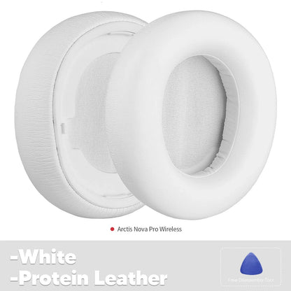 Replacement Ear Pads for SteelSeries Arctis Nova Pro Wireless – Soft Earmuff Cushions Headphone Accessories for Comfort & Noise Isolation