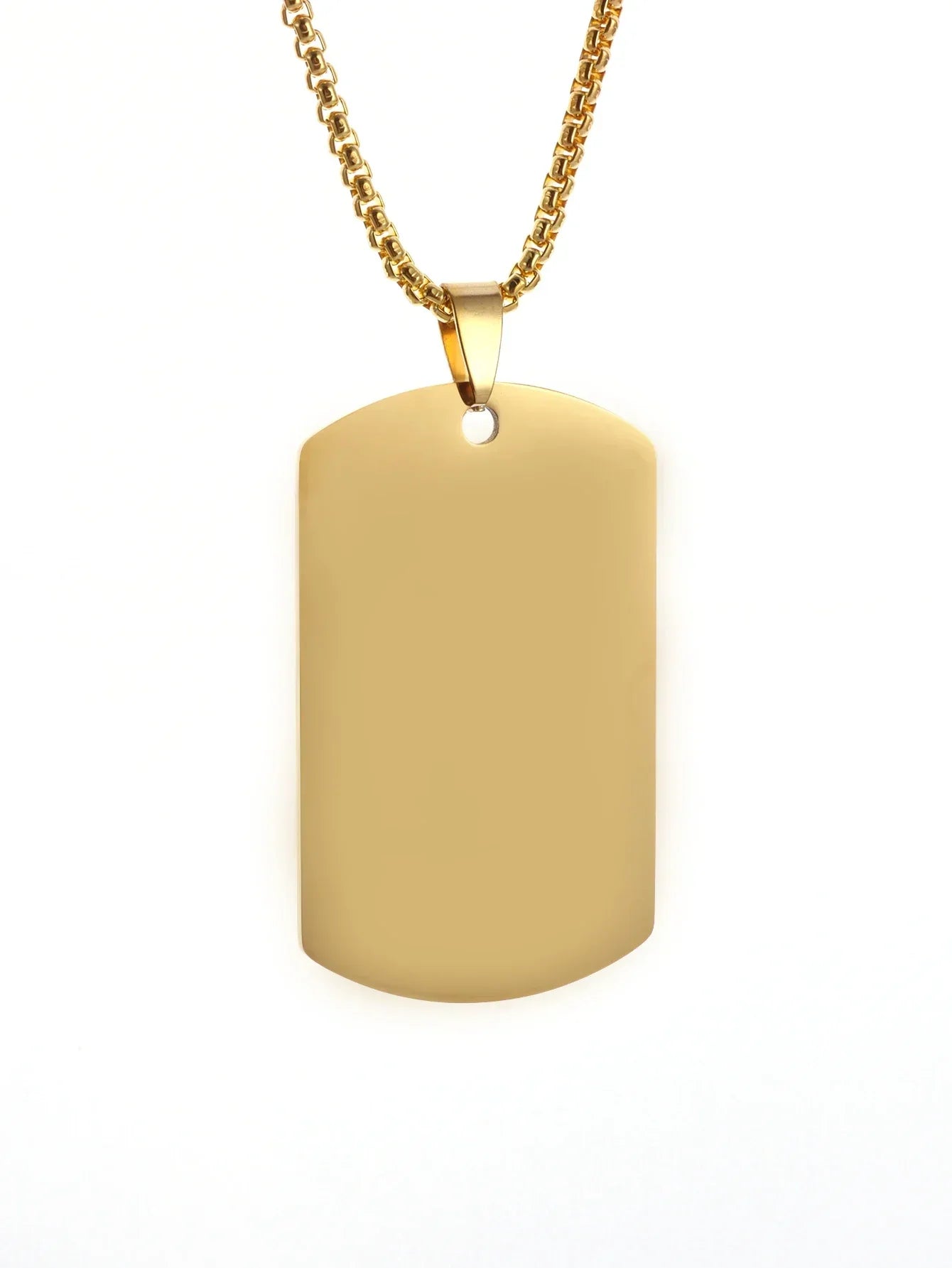 Stainless Steel $100 Bill Pendant Necklace for Men & Women – Fashion Lucky Wealth Jewelry Gift Necklace