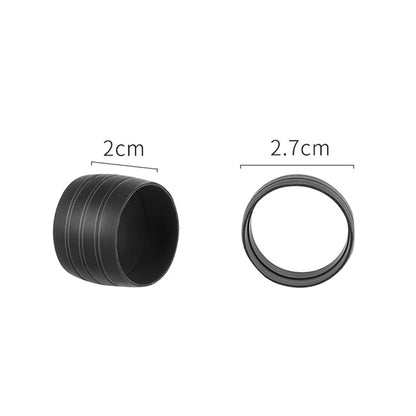Road Bike Handlebar Tape Plugs – Anti-Slip Silicone End Caps for Waterproof, Wear-Resistant Bar Tape