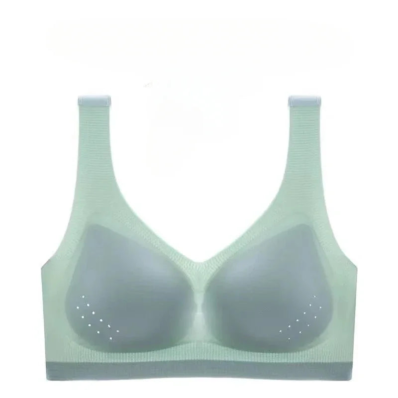 Women's Seamless Wireless Bra - Ultra Thin Breathable Bralette for Sleep and Everyday Wear