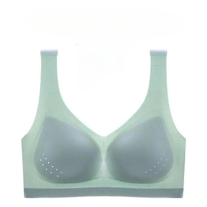 Women's Seamless Wireless Bra - Ultra Thin Breathable Bralette for Sleep and Everyday Wear