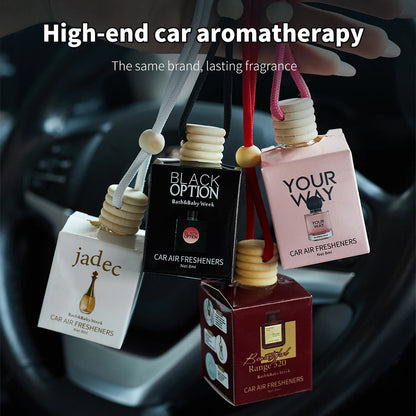 Car Perfume Bottle Air Freshener - Long-Lasting Fresh Scent & Stylish Interior Accessory