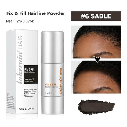Waterproof Hairline Root Concealer Pen - Instant Gray Coverage Powder Stick for Easy Blending and Natural-Looking Hair Touch-Ups