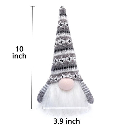 20/30cm LED Faceless Elf Gnome Doll — Christmas & New Year Light-Up Decoration for Home, Kids Gift 2025