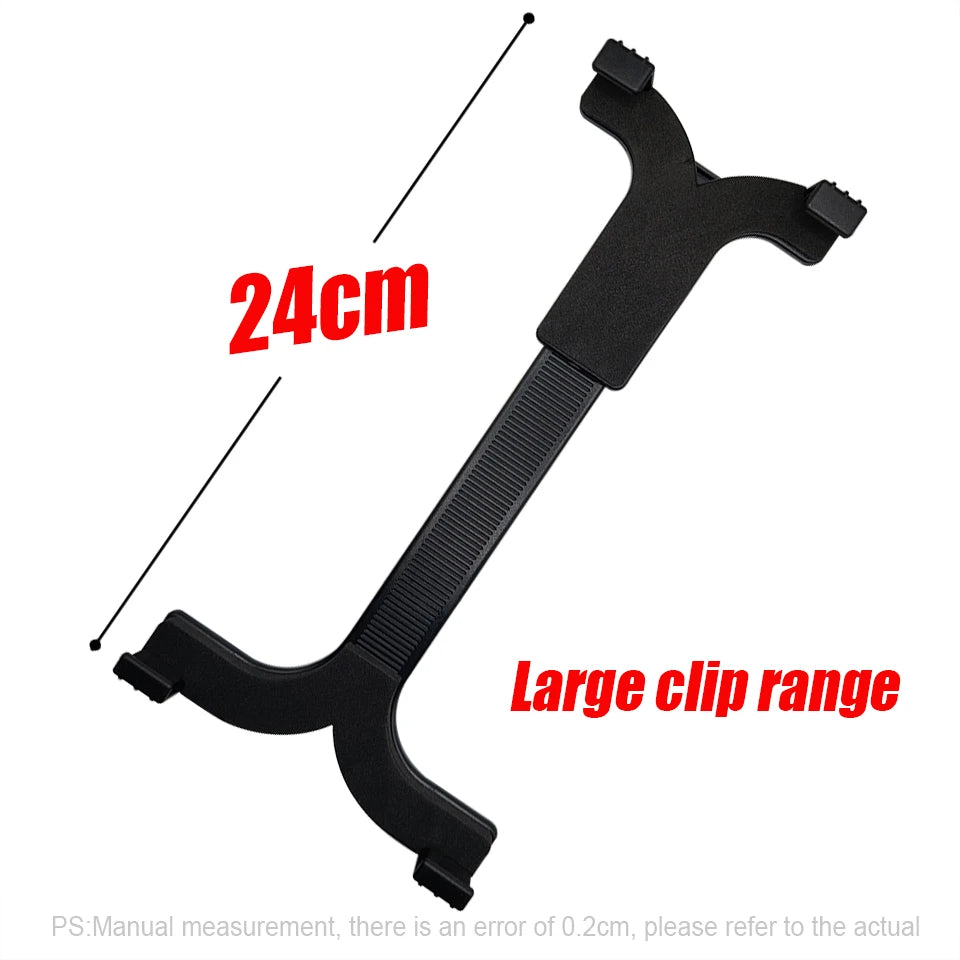 Car Tablet Holder Long Arm — Suction Cup Mount for 7-13'' iPad, Xiaomi Tablet, SUV & Truck