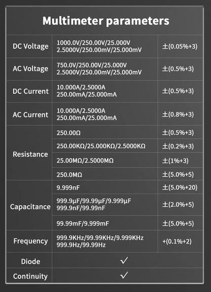 ZOYI 703S Handheld Oscilloscope Multimeter – Dual-Channel 3-in-1 Auto Repair Tool with Color Screen