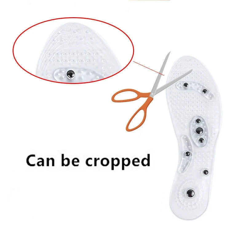 Breathable Silicone Sport Insoles – Orthopedic Foot Massage Cushion for Men & Women