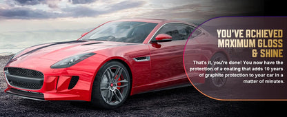 Graphene Ceramic Coating – 12H/20H Self-Healing UV Protection for Professional Car Detailing (10+ Years)