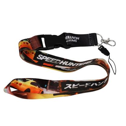 JDM Style Neck Lanyard Keychain – ID Card, Phone & Key Holder for Auto & Motorcycle