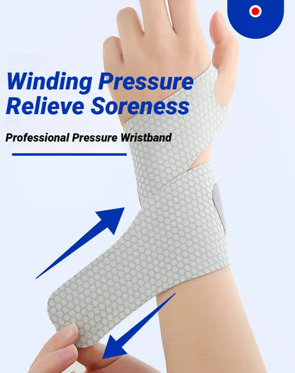 Adjustable Ultra-Thin Wrist Strap — Breathable Support for Sprains, Pain Relief, Gym Exercise, Arthritis & Carpal Tunnel