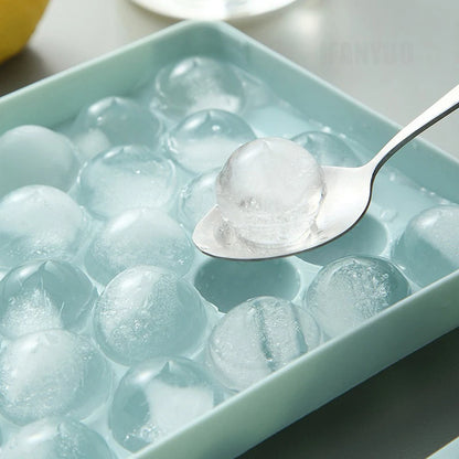33-Cavity Ice Ball & Popsicle Mold — PP Tray for Whiskey, Ice Cubes, Lollipops, DIY Kitchen Accessories