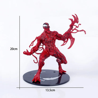 2024 Venom PVC Figure — Lying Position Venom Villain Alliance Spider-Man Anime Handmade Model Doll