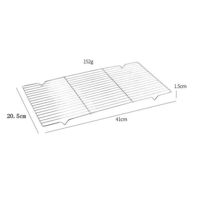 Nonstick Cake Cooling Rack - Metal Baking Grid Tray for Cookies, Bread, Biscuits & Pastry Cooling