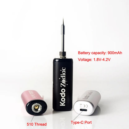 Yocan Kodo Plus Zodiac Edition Electronic Soldering Iron Pen — 900mAh Battery, LED Display, 1.8V-4.2V Voltage Repair Tool