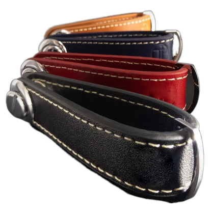 Leather Car Key Pouch – Wallet Case & Key Organizer with Chain for Smart Keys