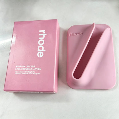 RHODE Magnetic Lip Case - MagSafe Compatible iPhone Cover with Lip Gloss Holder for iPhone 17 Air 16 15 14 13 12 11 Pro Max
