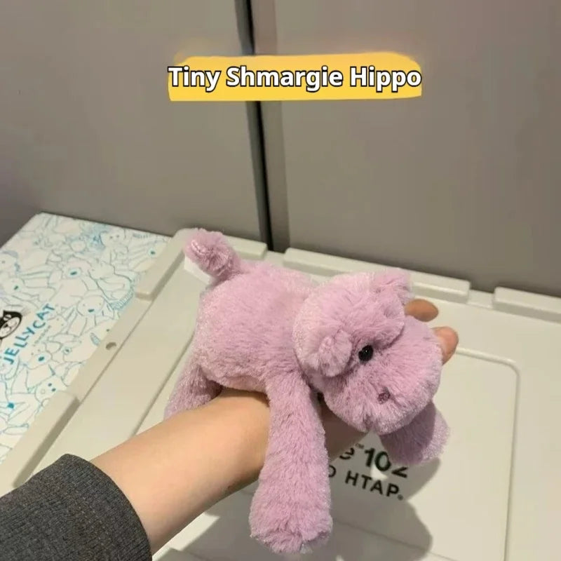13cm Plush Mini Doll Set — Smaug Series Cat, Elephant, Rabbit, Monkey, Bear, Fox, Hippo & Dog Toys, Cute Birthday Gifts