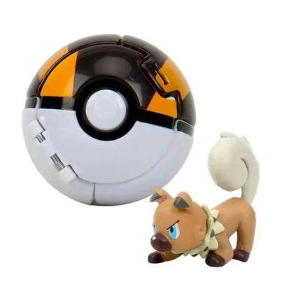 Pokemon Pokeball Figurine — Anime Action Figures including Pikachu & Charizard, Kids Collectible Toy Gift