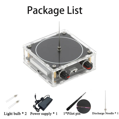 Bluetooth Music Tesla Coil – Arc Plasma Speaker with Wireless Transmission, Experimental Desktop Toy Model