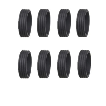 4/8PCS Travel Luggage Wheel Protectors — Noise-Reducing Caster Covers for Suitcase Trolley Boxes