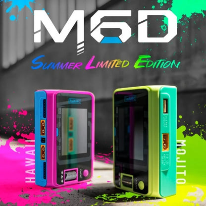 ToolkitRC M6D 500W Smart Charger - 15A Dual DC Charger & Discharger for 1-6S LiPo, LiHV, Li-Ion, NiMH & Pb Batteries