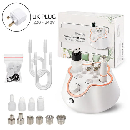 Foreverlily Diamond Facial Peeling Machine – Home Microdermabrasion & Nano Water Spray Exfoliator