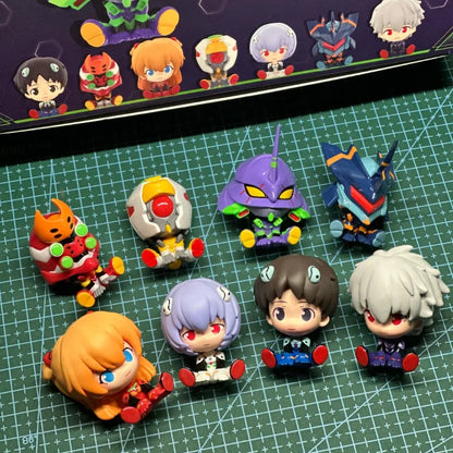 Evangelion Mini Sitting Series Blind Box – Anime Figure Collectible Decoration & Custom Gift