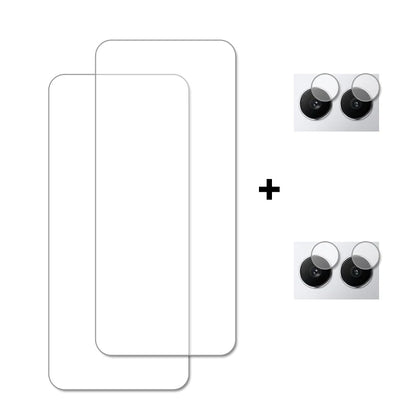 Tempered Glass Screen Protector for OnePlus Nord 4 — Protective Glass & Camera Lens Film