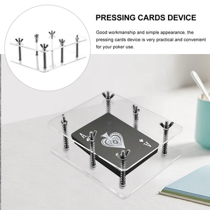 Curvature Corrector Flat Card Holder – Pressing & Storage Tool for Repairing and Flattening Accessories