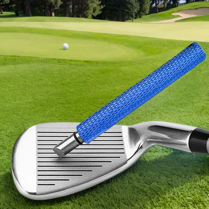 Golf Club Groove Sharpener – Stainless Steel Re-Grooving & Cleaning Tool for Wedges and Irons, U/V-Grooves