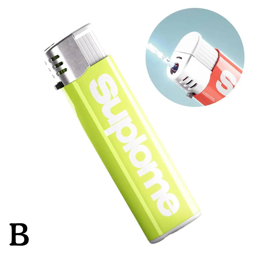 Realistic Water Squirting Prank Lighter - Portable Funny Toy for Kids, Performance Spoofing Trick