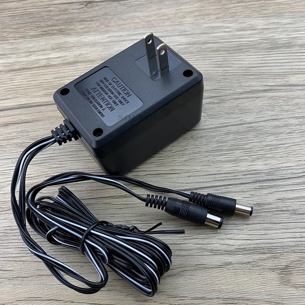 3 in 1 AC Power Adapter Cable - US Plug Charger for NES Super Nintendo SNES Sega Genesis II Console 100-245V