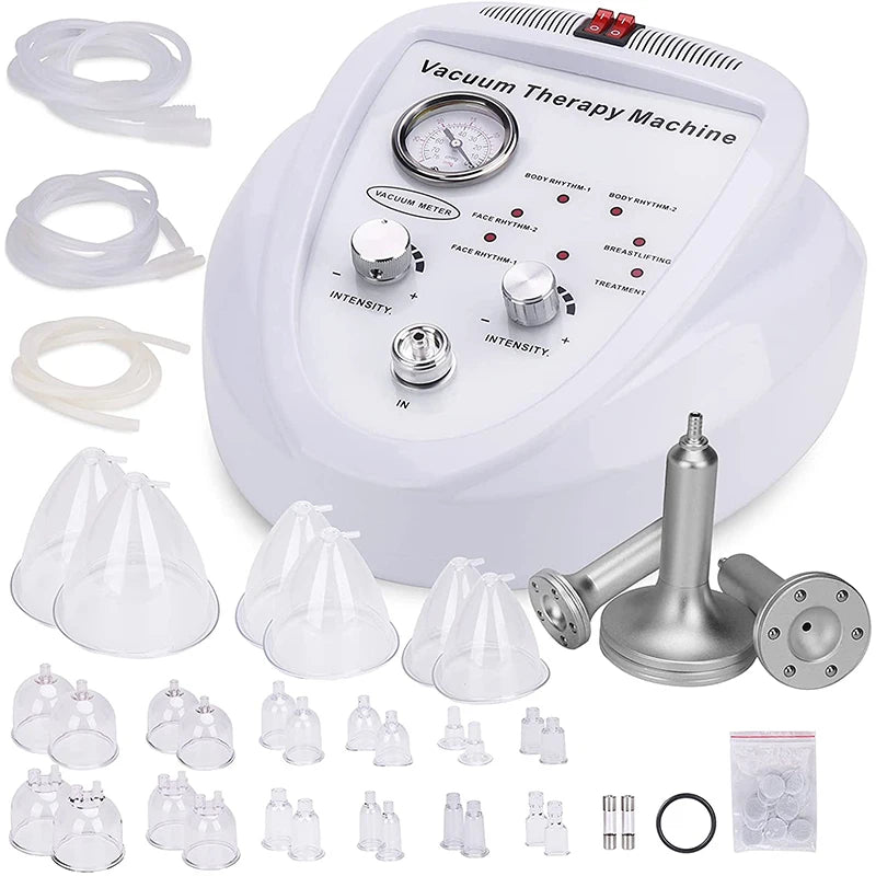 Breast & Body Shaping Vacuum Therapy Machine – Lifting, Cupping, Cellulite & Skin Tightening Device