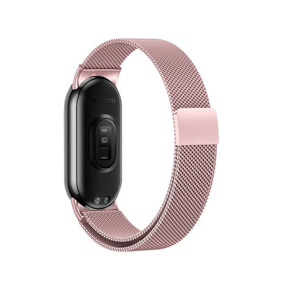 Metal Stainless Steel Strap for Xiaomi Mi Band 8 & 9 – Replacement Smart Bracelet Watchband