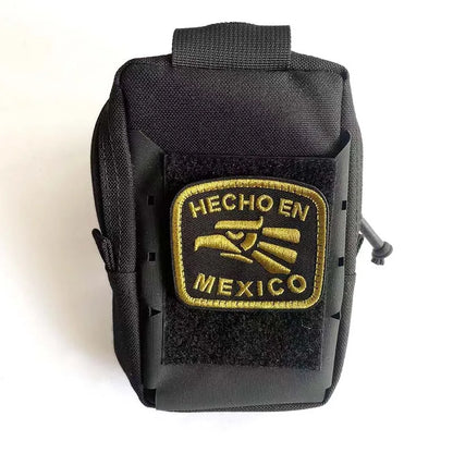 Mexico Flag Eagle Skull Patch - Embroidered Fabric & PVC Tactical Applique Badge for Bags and Gear