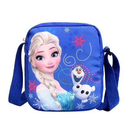 MINISO Disney 2024 Princess Series Crossbody Bag – "Frozen 2" Elsa & Sophia Cartoon Shoulder Bag, Girls Casual Fashion Handbag