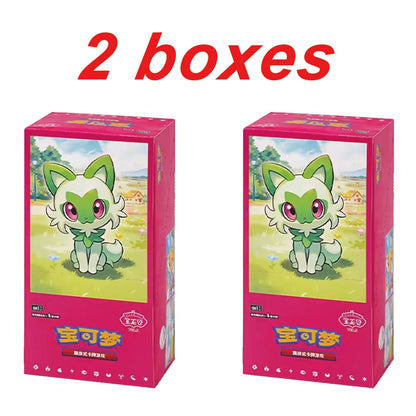 Original Pokemon TCG Gem Pack Vol.2 — Chinese Eevee Scarlet & Violet Trading Card Set, 1 Case 20 Boxes