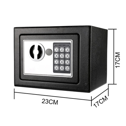 Electronic Digital Keypad Lock Safe – All Steel Security Box for Home & Office