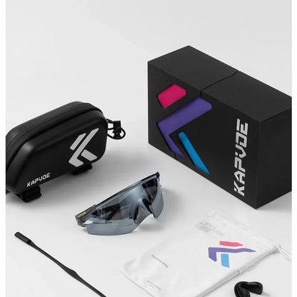Kapvoe Cycling Sports Sunglasses – UV Protection Bike Glasses for Road & Mountain Riding (Men & Women, 2026 Model)