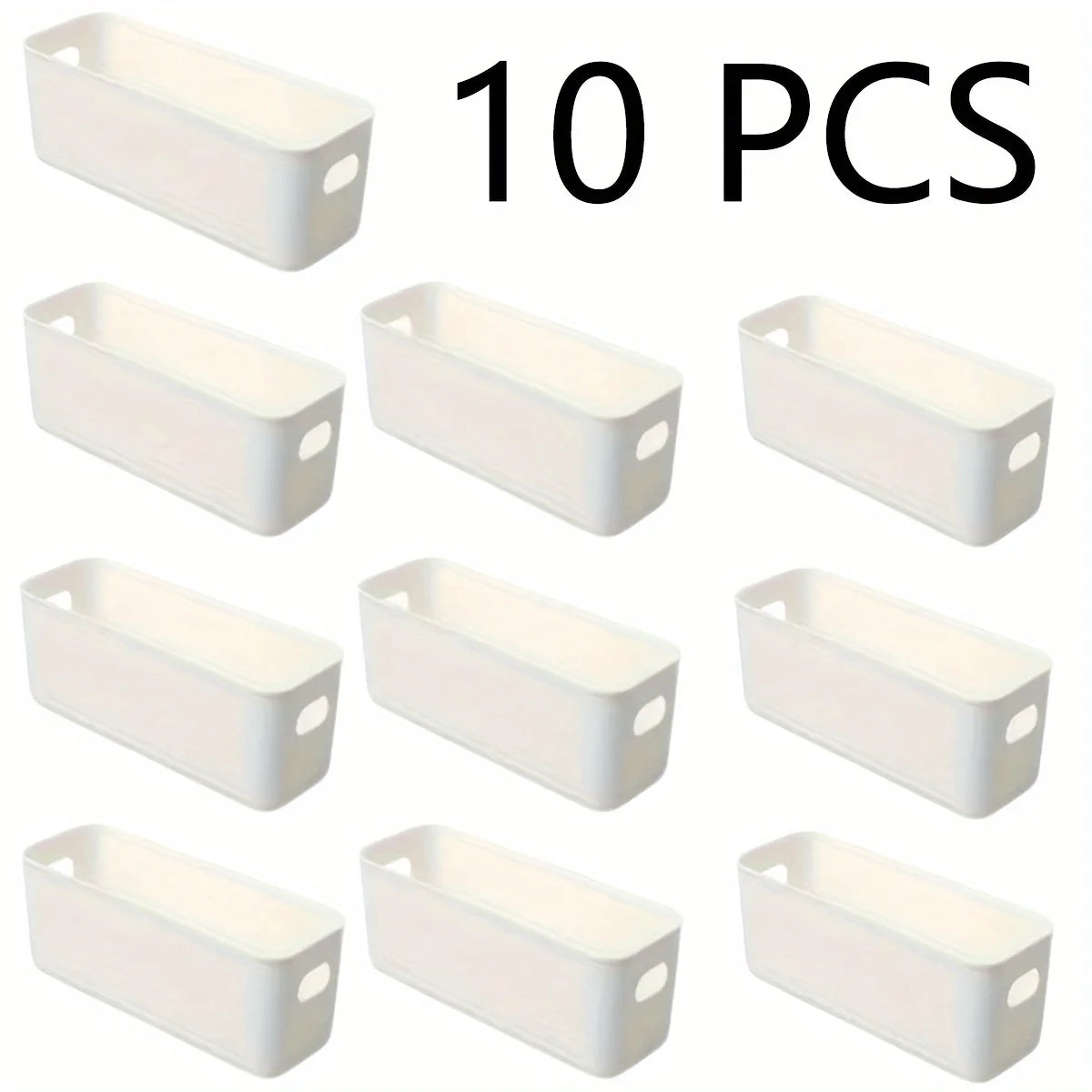 10pcs Desktop Storage Box Set - Large Capacity Organizer for Underwear, Accessories & Household Sundries