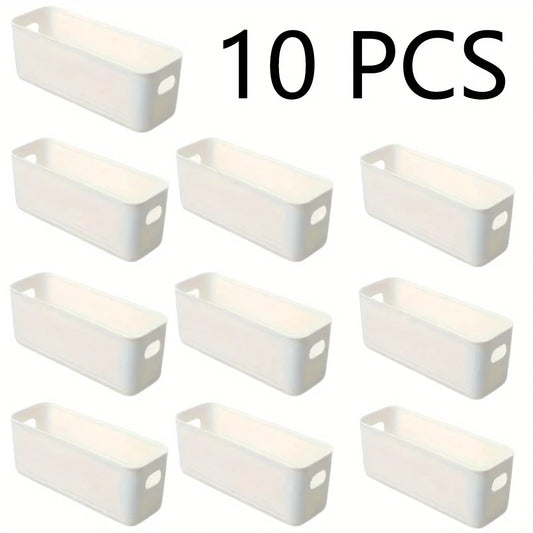10pcs Desktop Storage Box Set - Large Capacity Organizer for Underwear, Accessories & Household Sundries