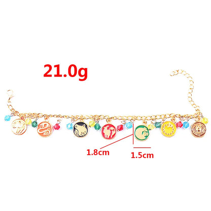 Seven Deadly Sins Anime Keychain - Meliodas & Hawk Pendant Key Ring Jewelry Souvenir for Fans