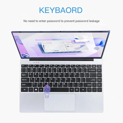 FIREBAT A14 Laptop — 14.1" FHD Intel N5095, 16GB RAM, 512GB/1TB SSD, Lightweight Business Notebook with Fingerprint