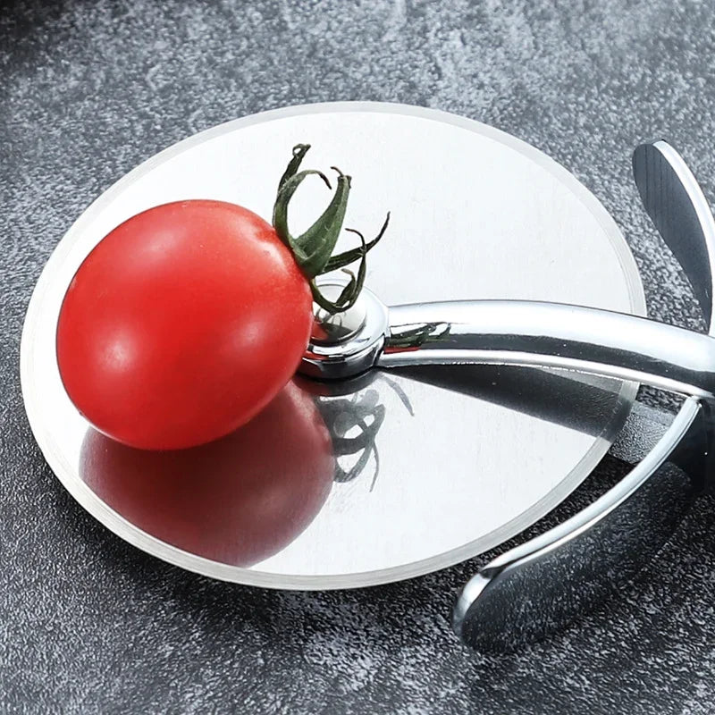 Stainless Steel Pizza Cutter with Zinc Alloy Handle – Single Wheel Cake, Bread, and Pie Slicer for Kitchen Baking